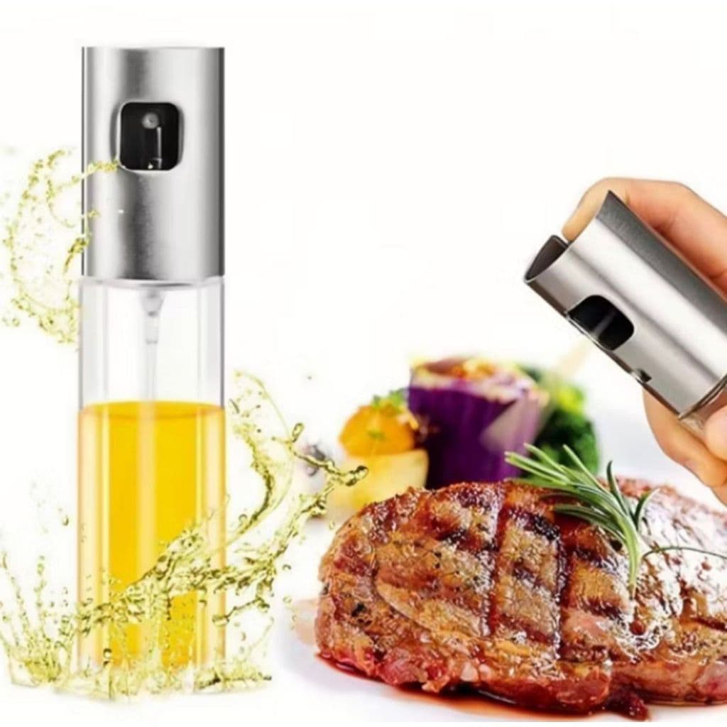 Borrifador Spray para Azeite Vinagre 100ml Vidro Cinza Cozinha marca Cosy