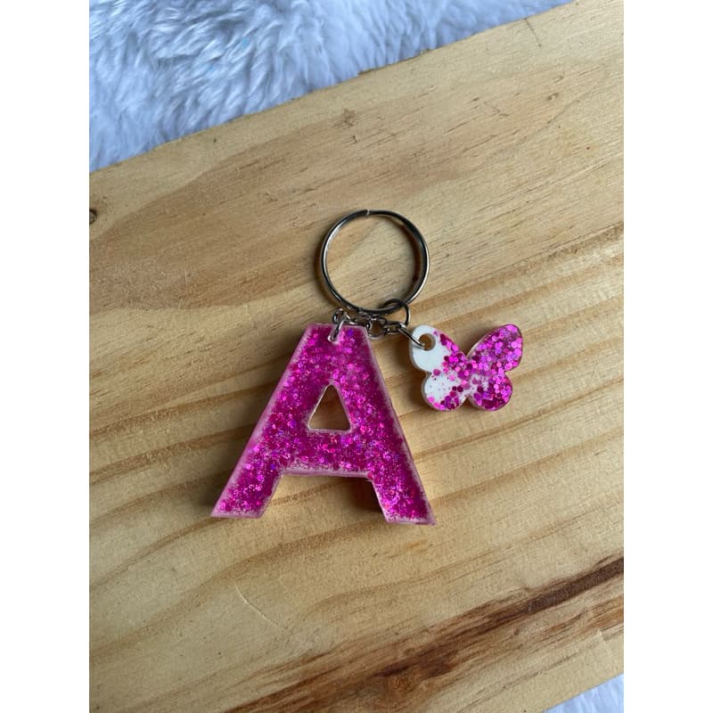 Kit 20 Letras em Resina Personalizadas | Sem Chaveiro