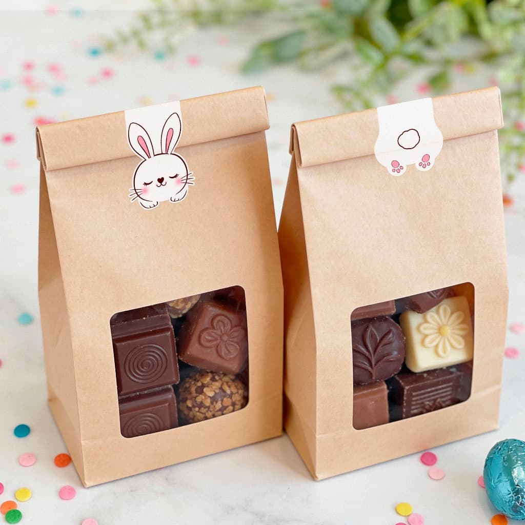 Kit Lacre Adesivo Vinílico Páscoa – Ideal para Docerias, Confeiteiros e Eventos