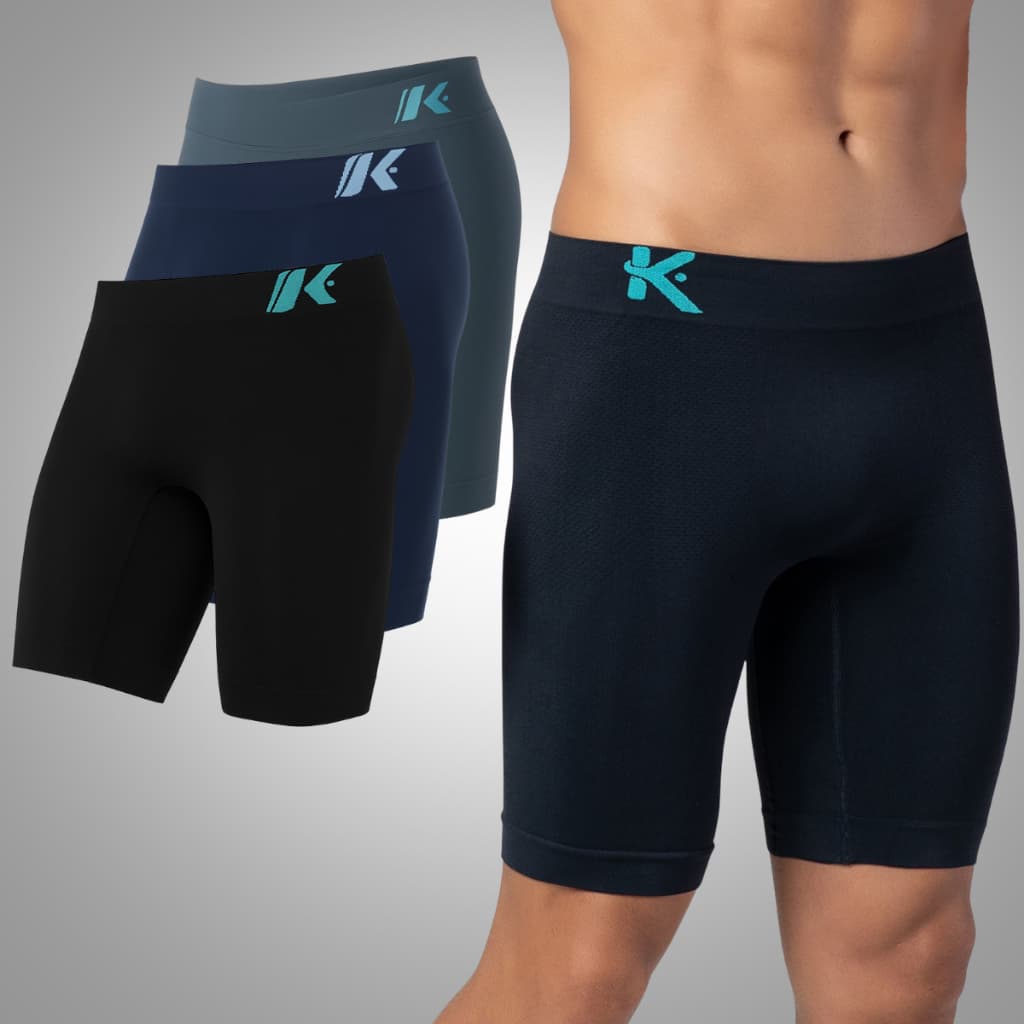 Kit 3 Short Compressão Térmico Ciclismo Anti Assadura Esporte Microfibra Treino Corrida Surf Plus