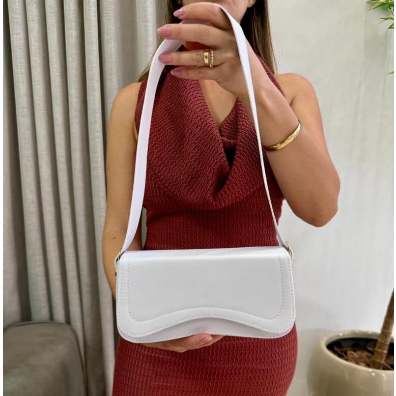 Bolsa Baguete de Ombro Mulher Moderna e Estilosa Envio Rápido