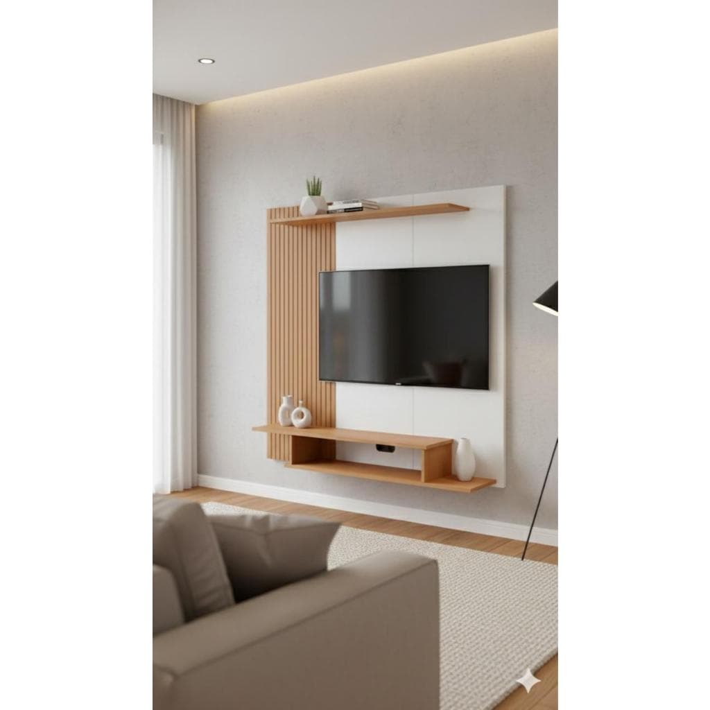 Painel Monaco para Sala – Suporte TV até 43 Polegadas