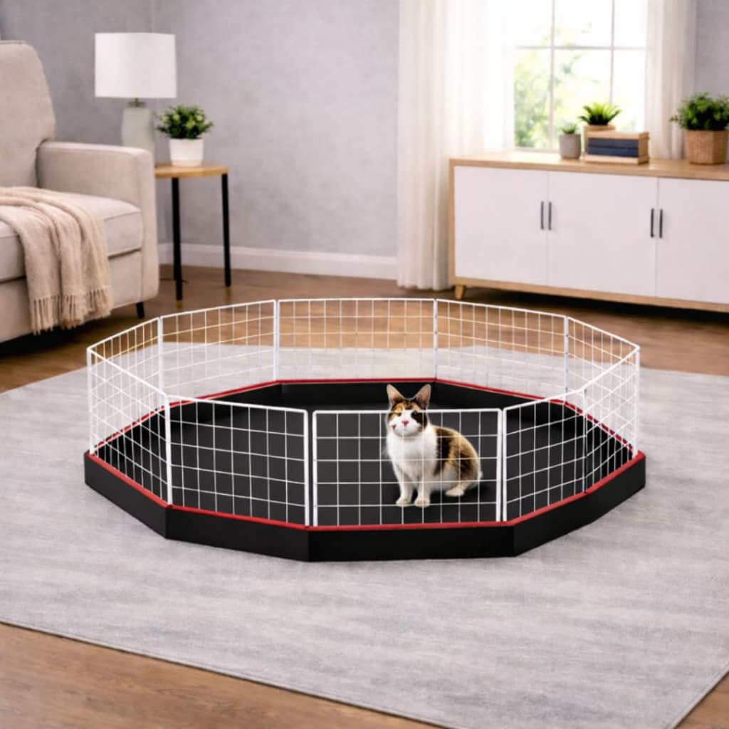 Cercadinho Pet Com Estrutura Reforçada 40x40 Tela Coelho Envio Imediato