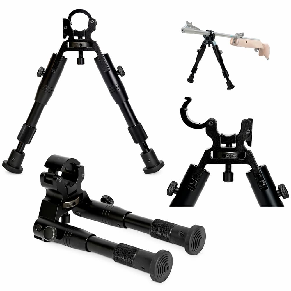 Bipé Tático Retrátil Metal Sniper 215-250mm Tripés Monopés