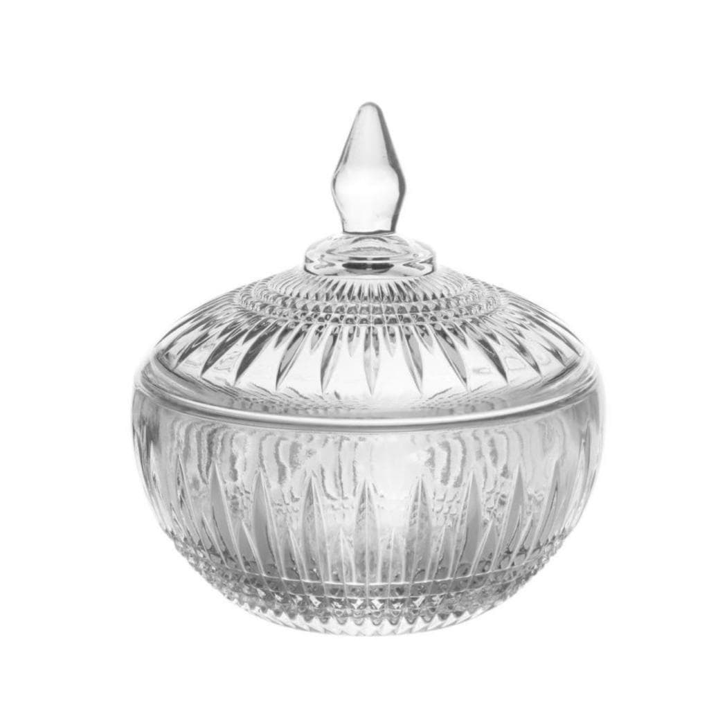 Potiche Decorativo de Cristal Queen Wolff 11x12cm