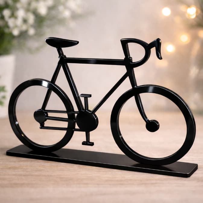 Bike/Bicicleta Decorativa com Base em MDF 3mm - Decoração de Ambientes - Ciclismo