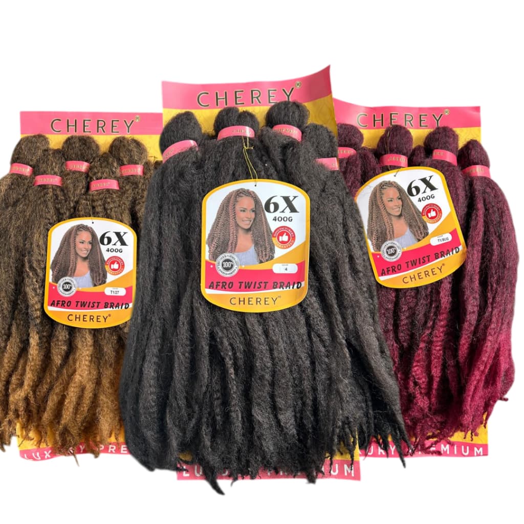 Cabelo Afro Twist 6X Marley 400g Pacotão cherey