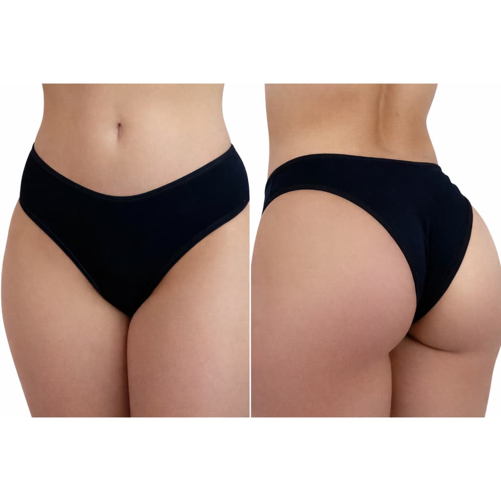 Kit 10 ou 5 Calcinha Tanga Básica Feminina em Algodão Conforto Diário