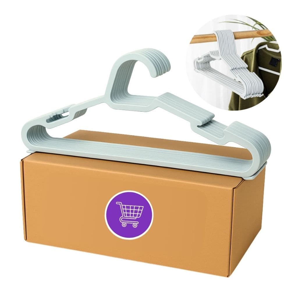 Kit Cabides Branco Adulto para Organização de Closet Loja Expositor de Roupas Atacado