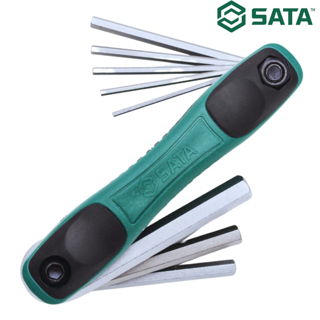 Jogo De Chave Torx Tipo Canivete Sata 8 Peças - St09123sj