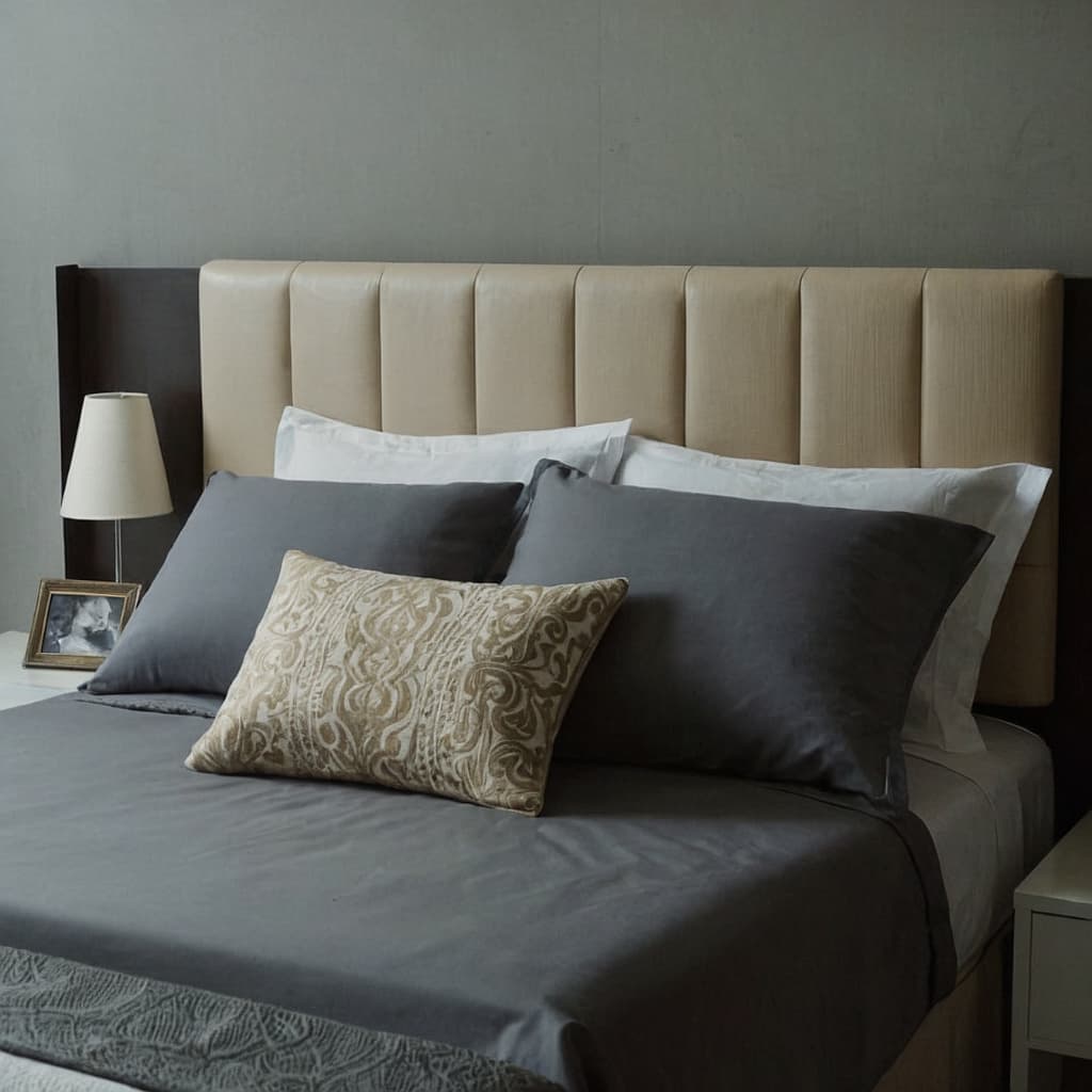 Kit 8 Cabeceira De Cama Estofada Premium Parede Autocolante 45x25 Modular- Solteiro-Casal-Queen -King