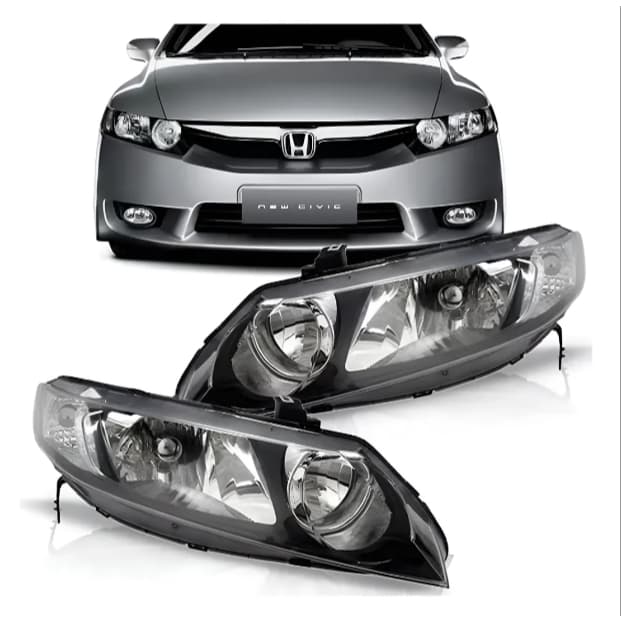Farol New Civic 2007 2008 2009 2010 2011 Par
