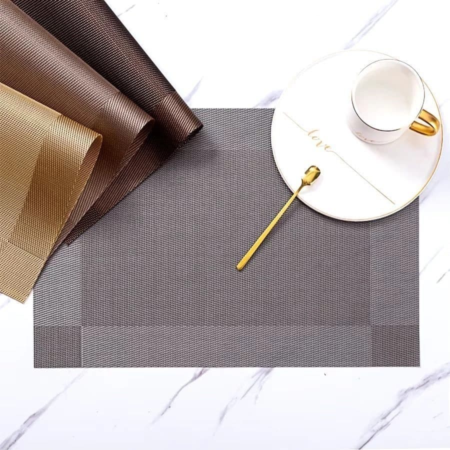 KIT 2 e 4 Jogo Americano Sousplat Mesa Posta Jantar Contém Jogo de Mesa Design