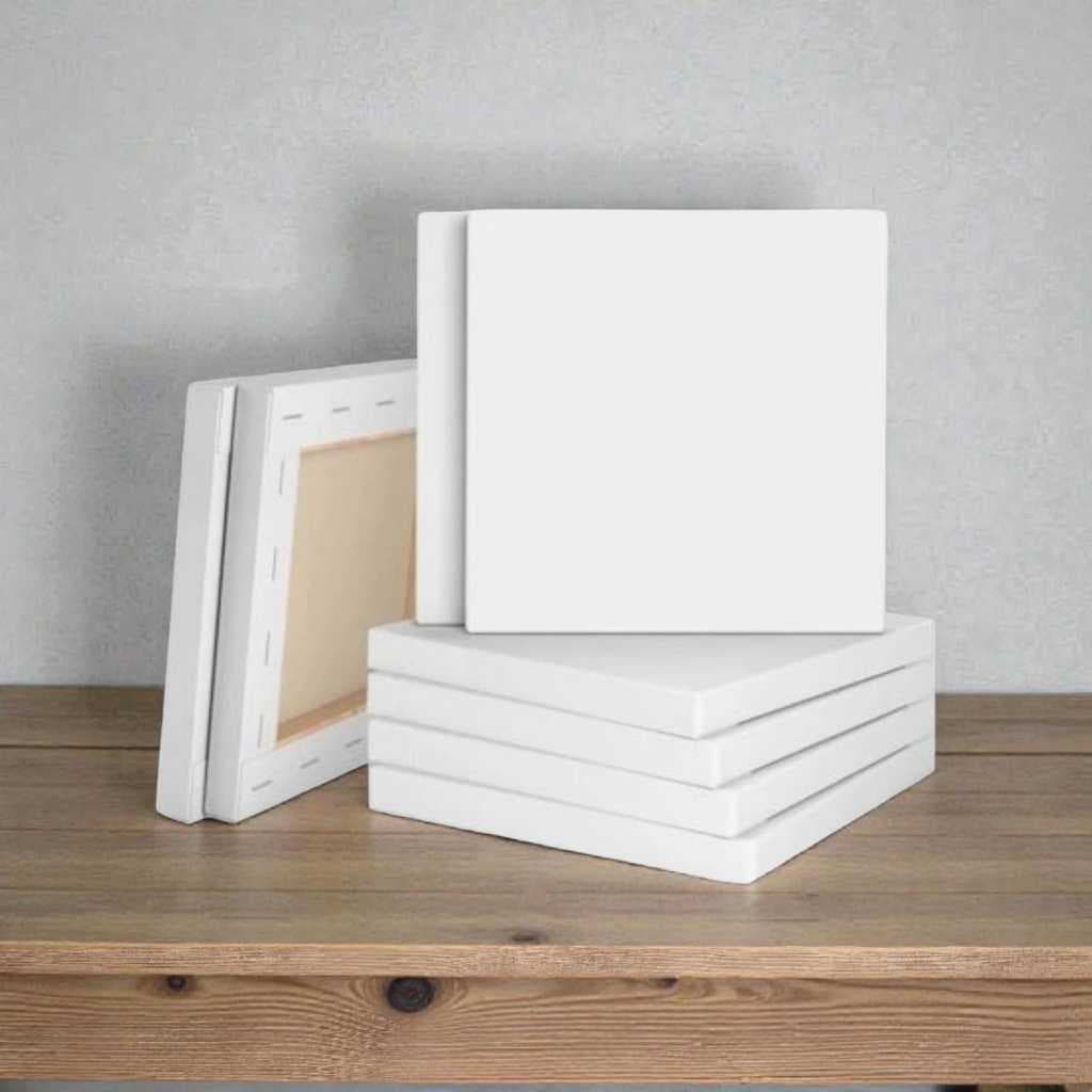 Tela para pintura medindo 10x15 pacote com 5 unidades