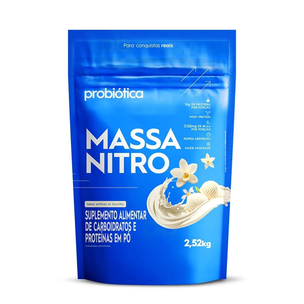 Massa Nitro 2,5kg - Probiótica
