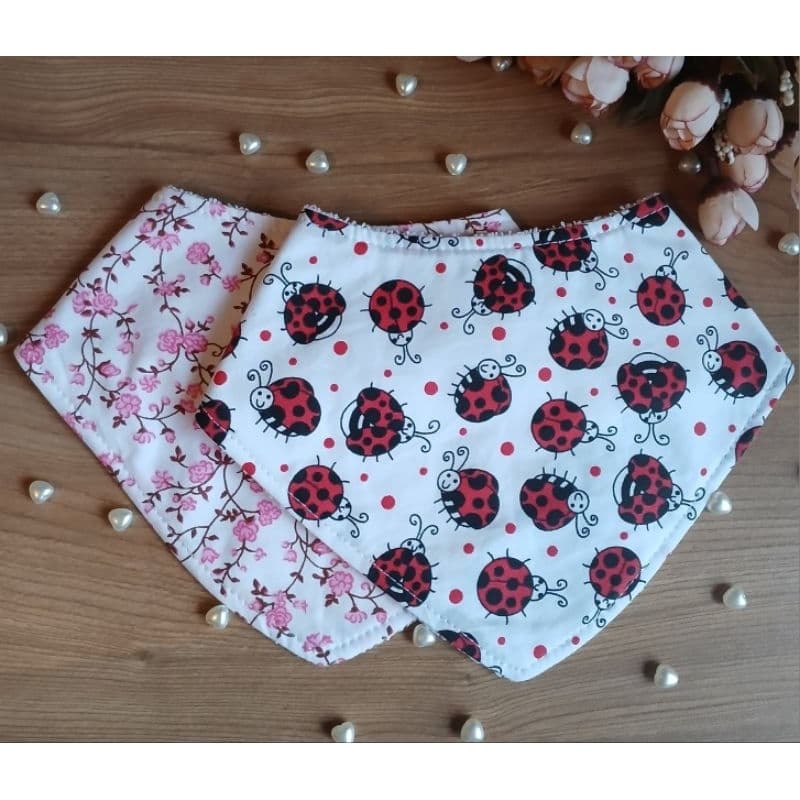 Babador estilo bandana/kit babador