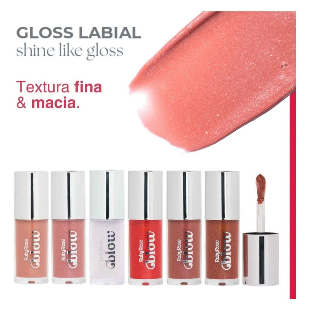 Gloss Labial Shine Like Gloss Blow Ruby Rose