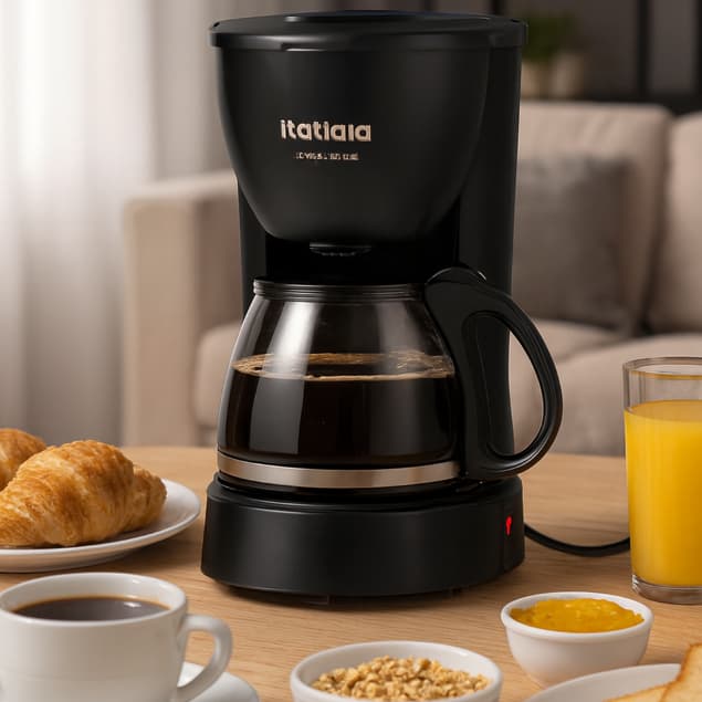 Cafeteira Itatiaia Elétrica 15 Ou 30 Xícaras Praticidade e Sabor Filtro Permanente