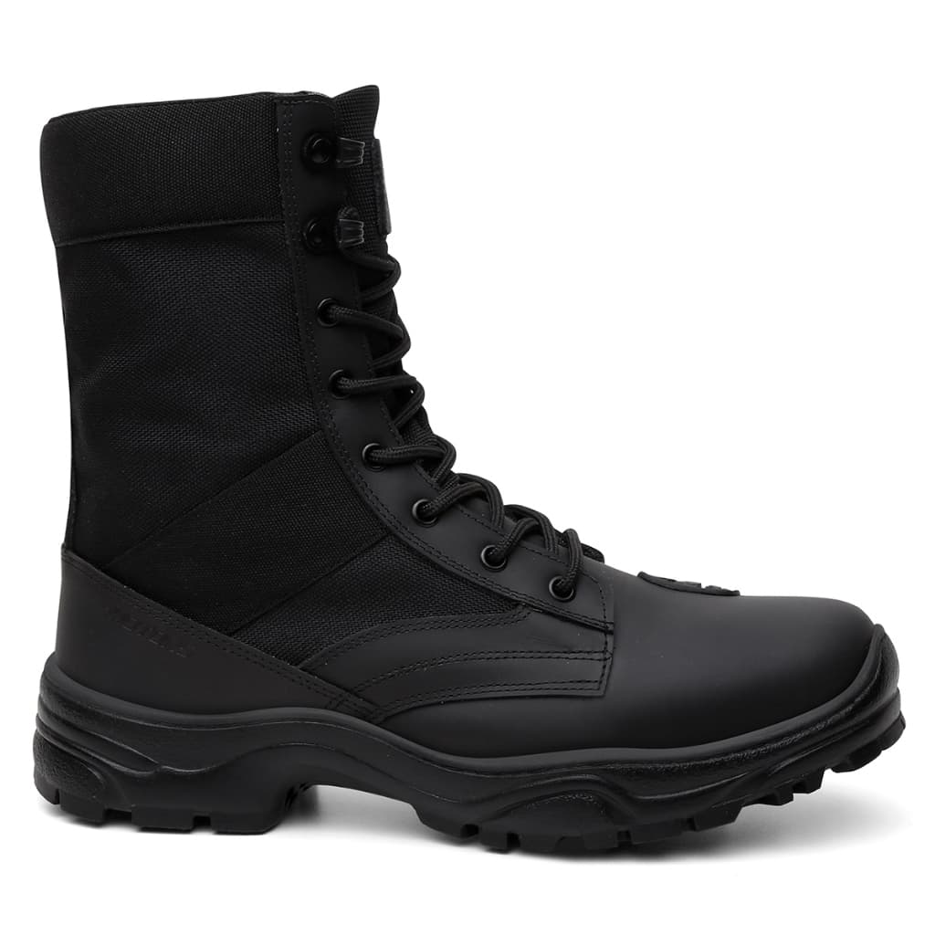 Bota Motociclista VNT SPEED Couro Legítimo Touring Estrada Cano Alto Antiderrapante