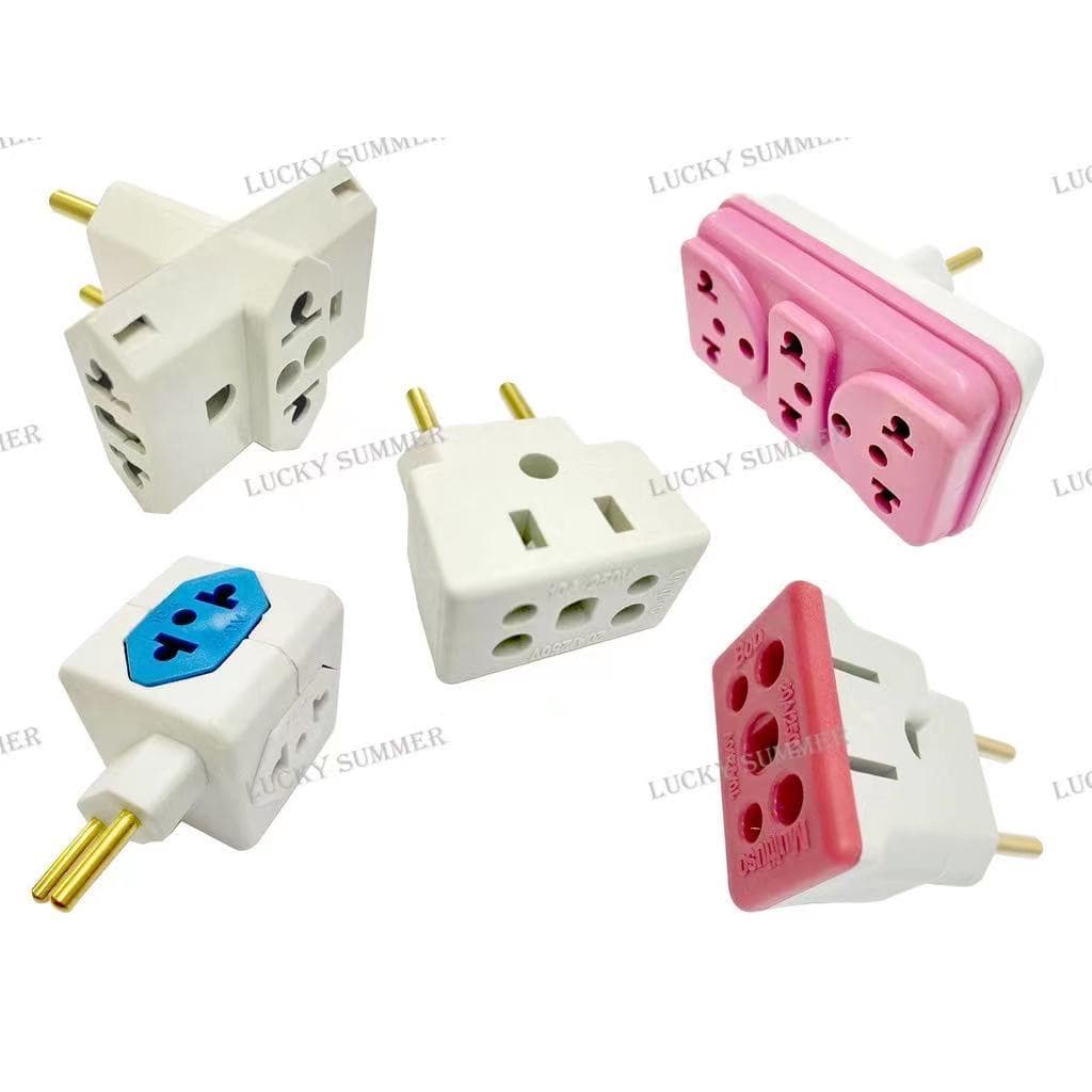 1un adaptador de tomadas de 10a ou 20a bom qualidade promoção