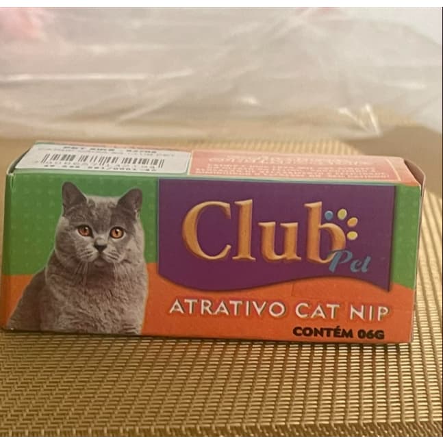 Caixa Catnip 6g – Erva do Gato Natural