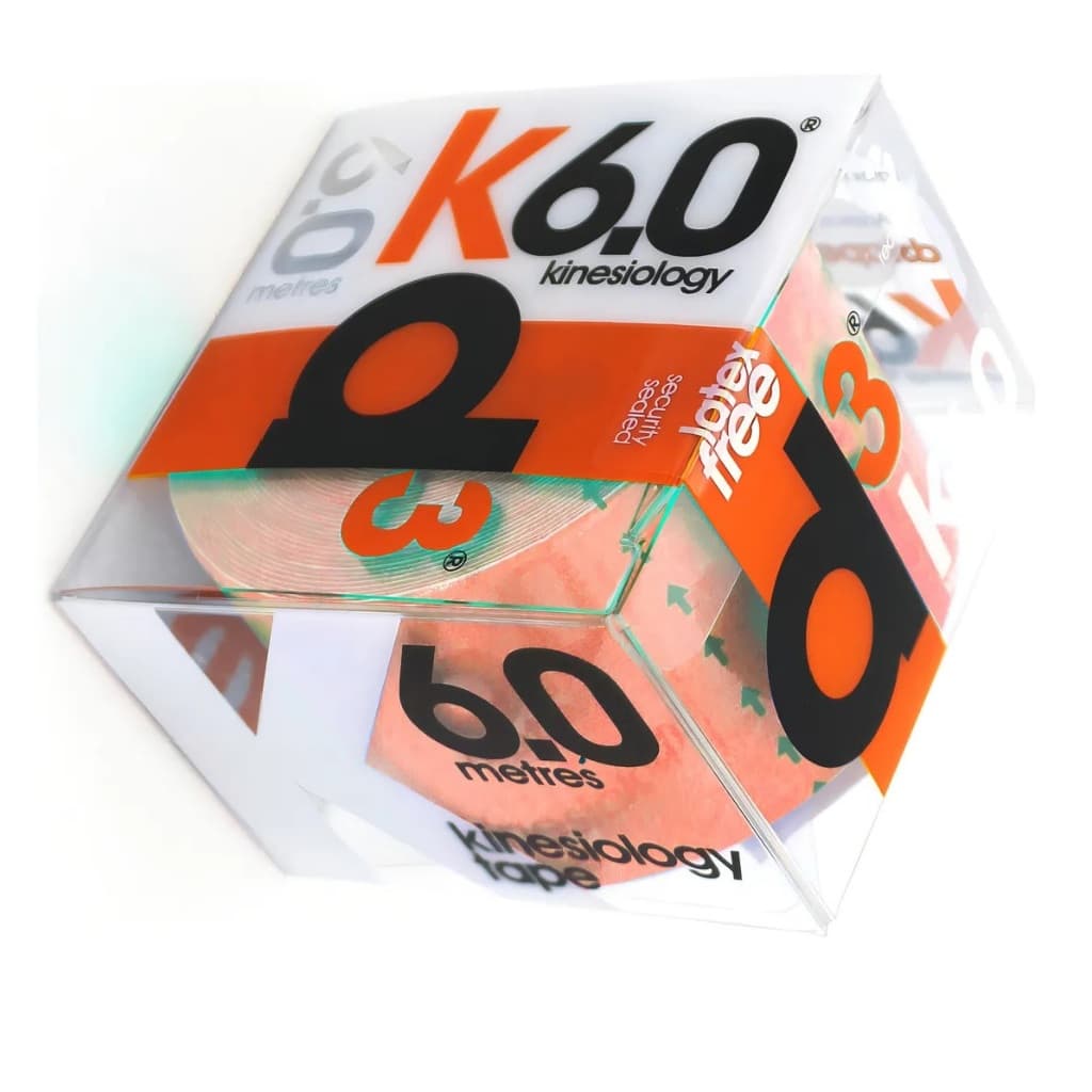 Bandagem Elástica Adesiva Funcional Kinésio K6.0 D3 Laranja
