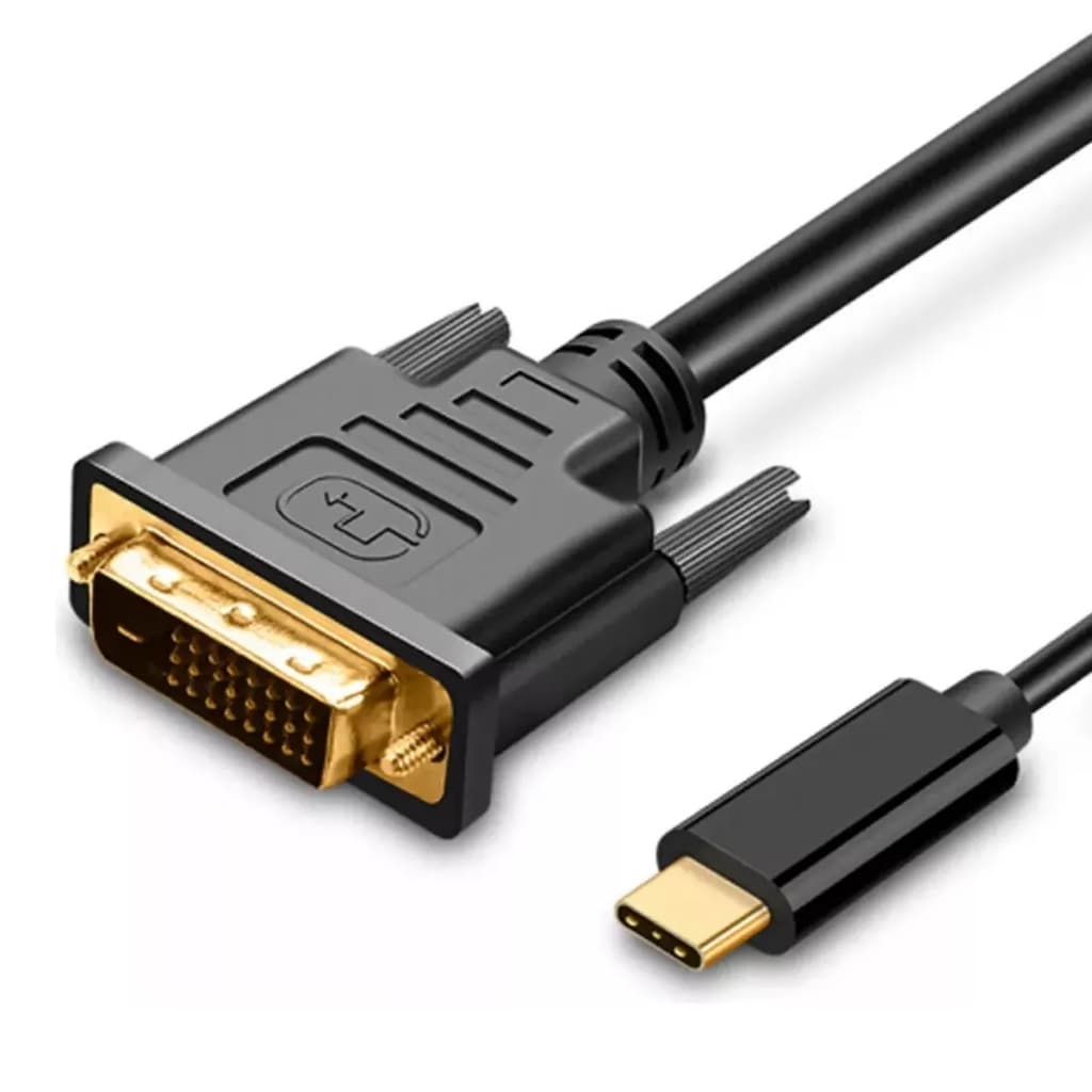 CABO USB-C 3.1 TIPO C MACHO X DVI-D 24+1 MACHO DE 1,8 METROS