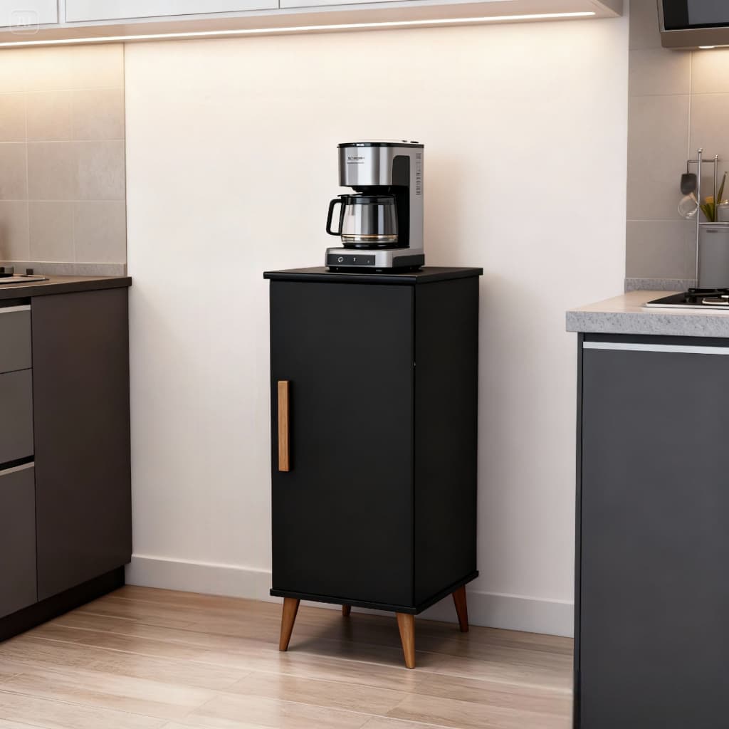 Balcão de Cozinha Organizador Multiuso 1 Porta Pés Palito