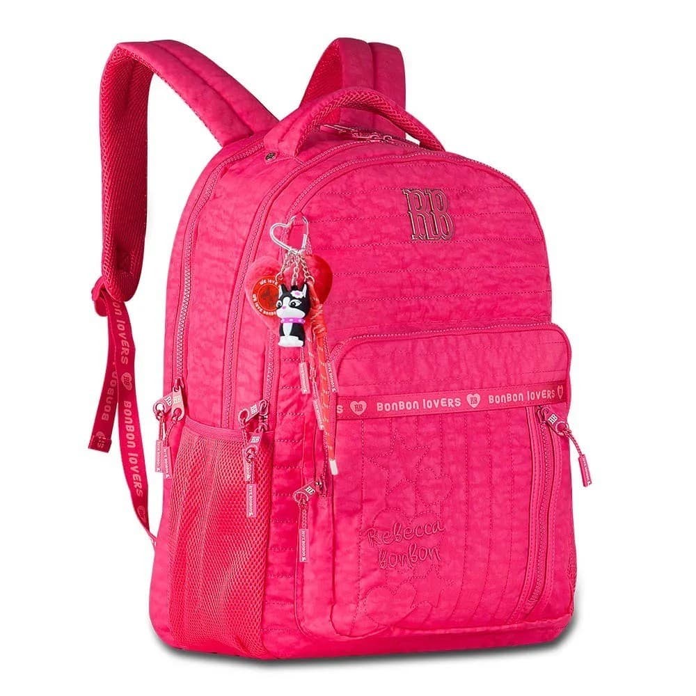 Mochila de Costas Rebecca Bonbon Escolar, Feminina, Linda e Resistente e muito Estilosa