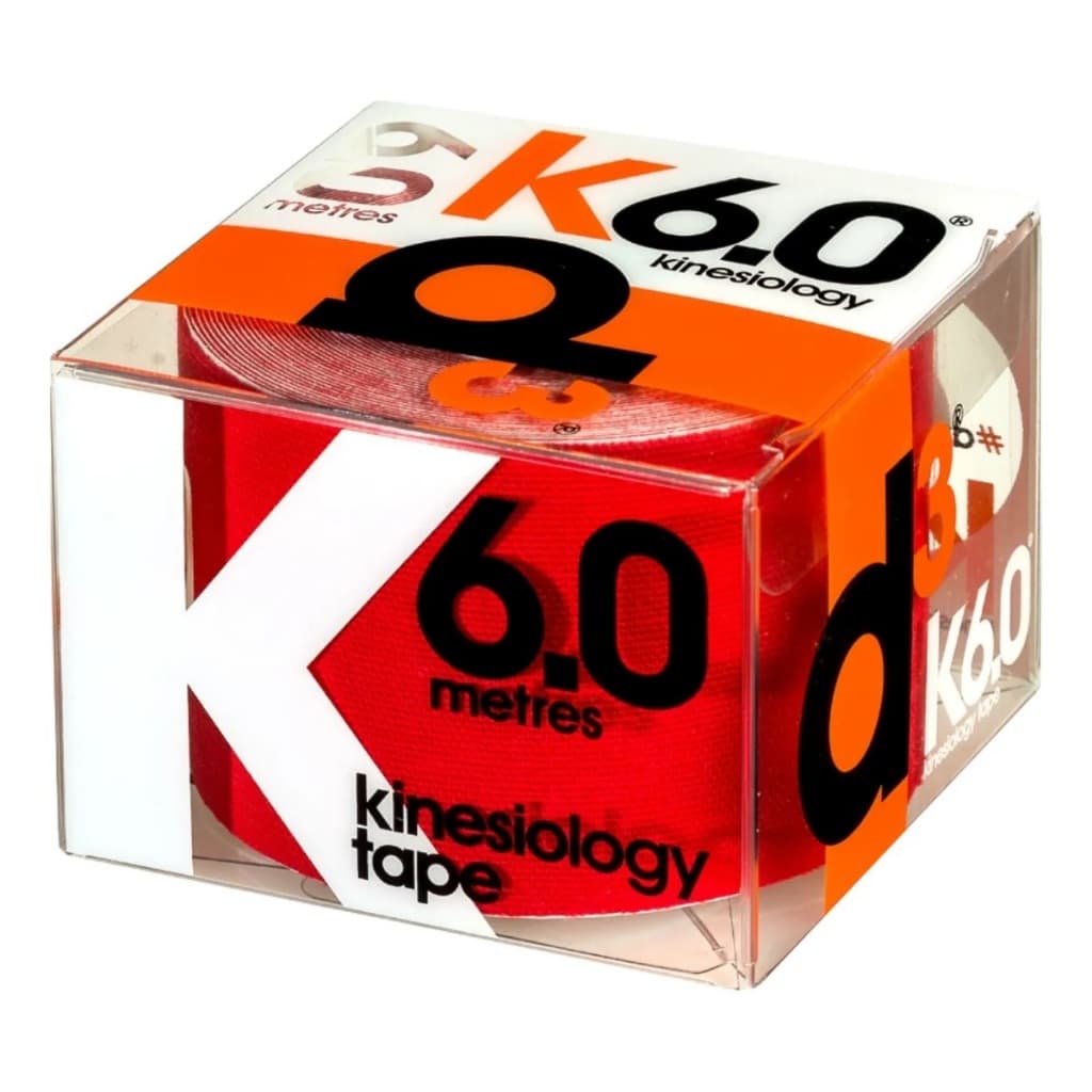 Bandagem Elástica Adesiva Funcional Kinésio K6.0 D3 Vermelho