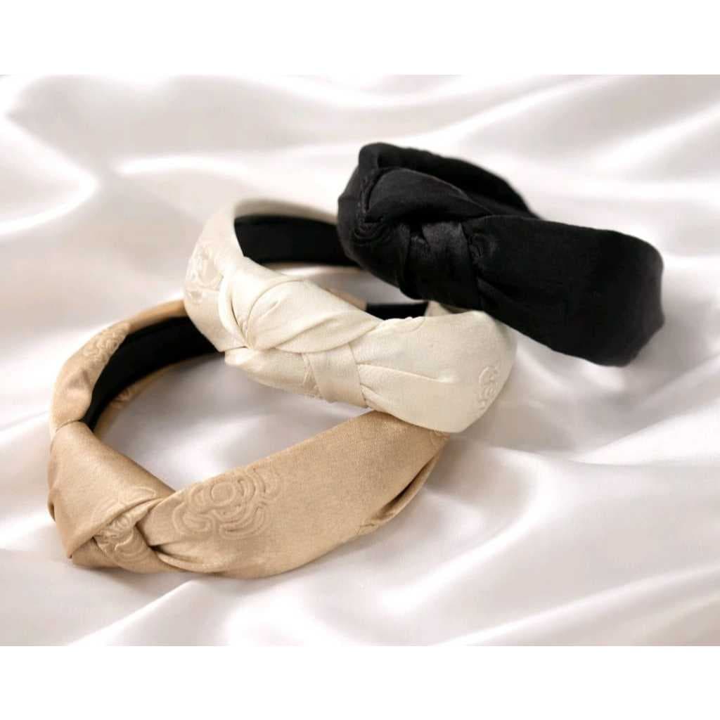 Tiara Faixa Turbante Detalhe em Nó Tecido Moda Feminina