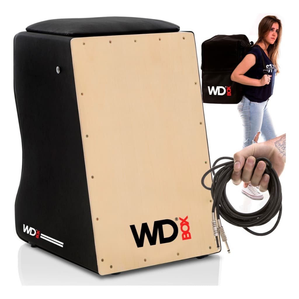 CAJÓN WD CUSTOM ELÉTRICO PROFISSIONAL | L | NATURAL