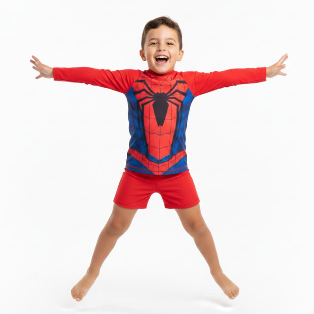 Conjunto UV Infantil Homem Aranha - Spider Man