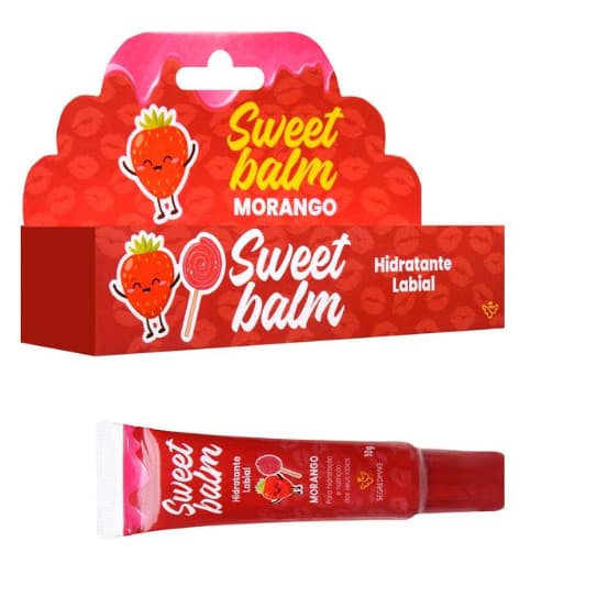 Batom Super Premium Sweet Balm Hidratante Labial 10G Segred Love Vários Sabores