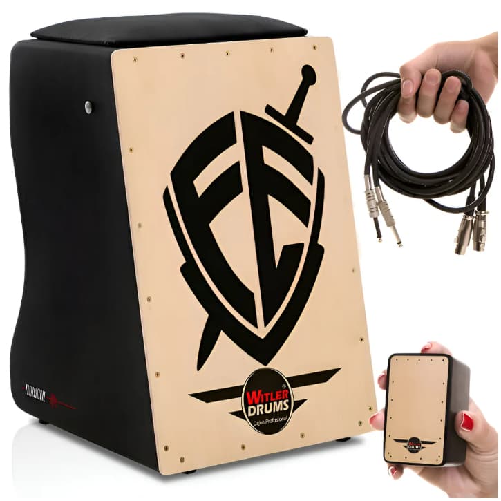 CAJÓN TRADICIONAL ELÉTRICO PROFISSIONAL | H | NATURAL | FE