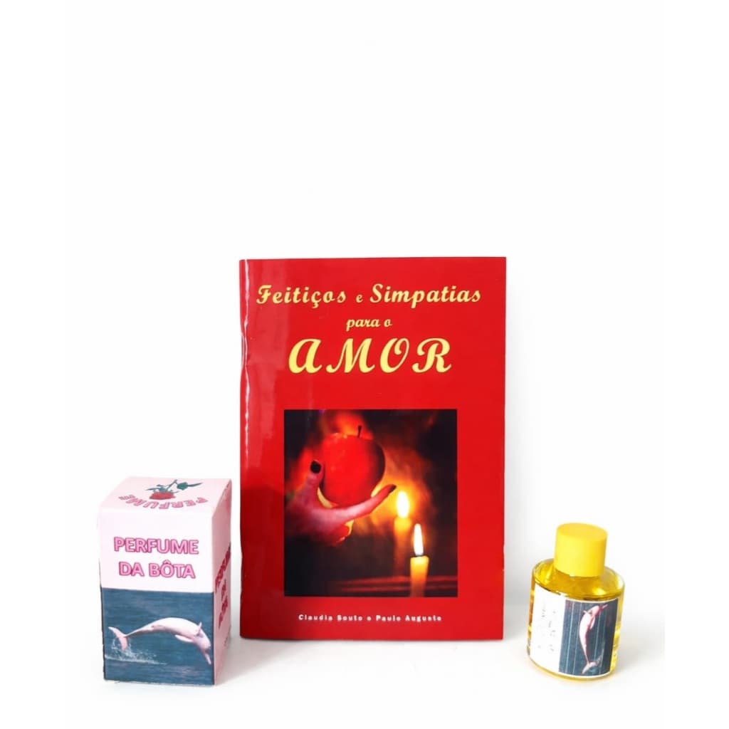Kit Perfume Da Bôta + Feitiços e Simpatia para o Amor