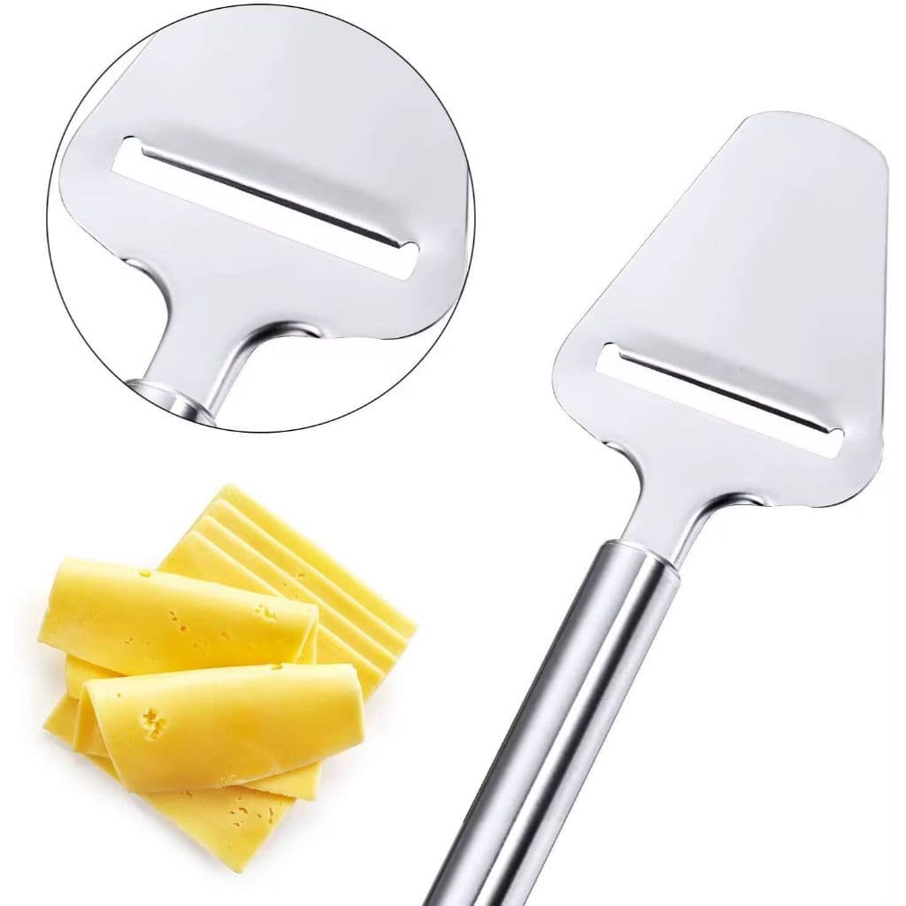 Cortador de Queijo Inox com Lâmina Fina e Precisão para Cortes