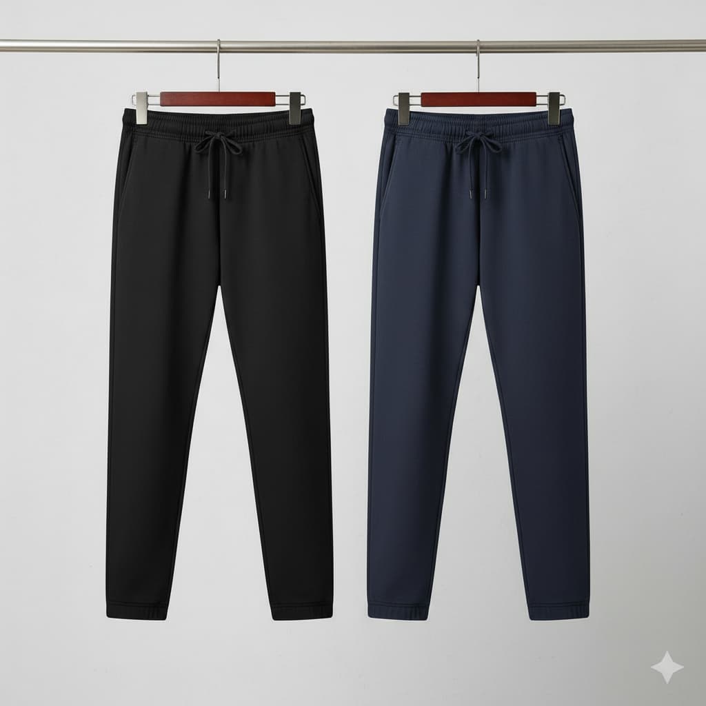 KIT 2 Calça Moletom Masculina com Catraca