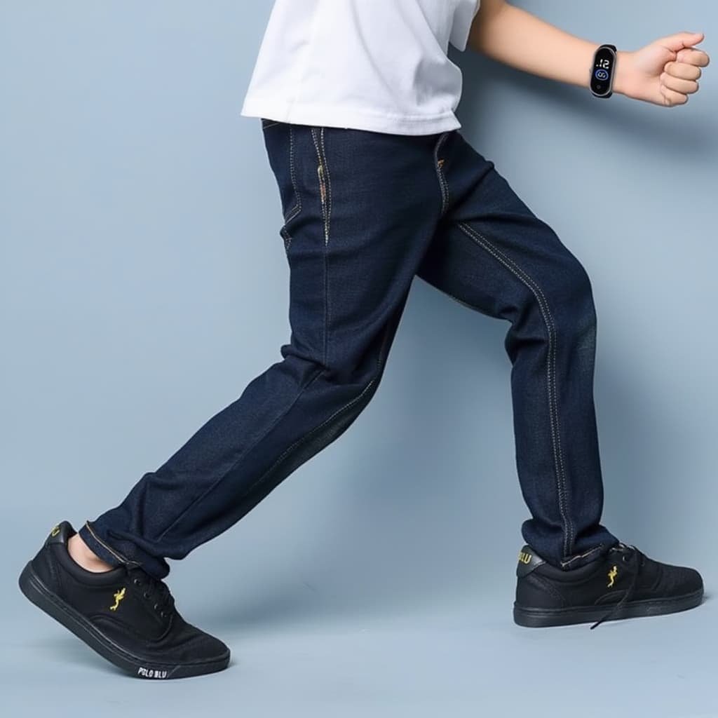 Combo Infantil  Tenis Masculino Leve Escolar com Relogio Digital do 27 ao 36