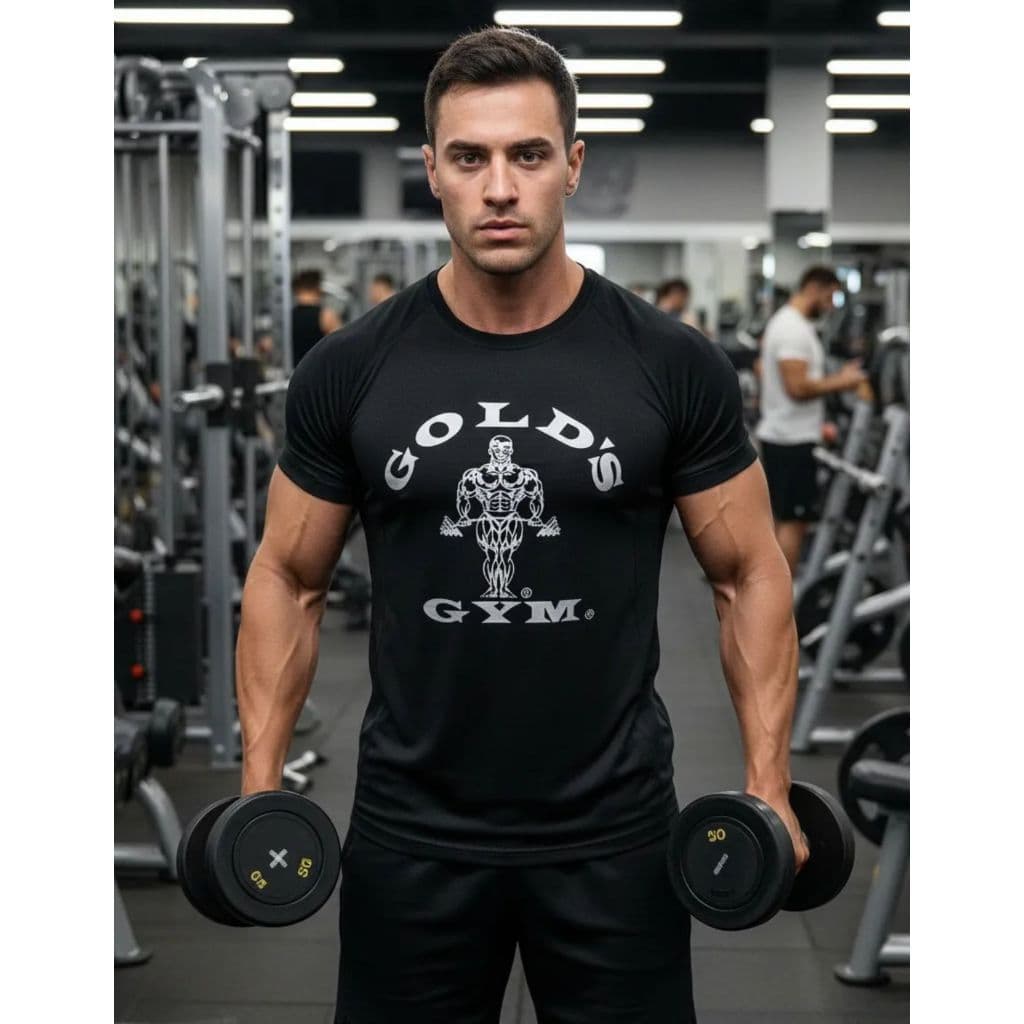 Camiseta Camisa Golds Gym Treino Academia Musculação