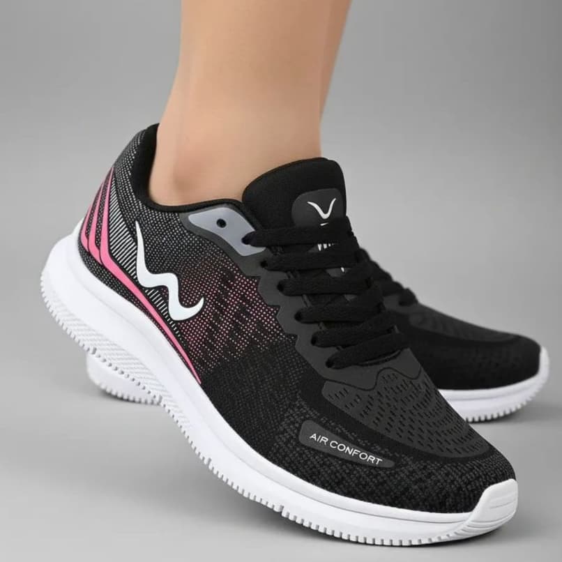 Tenis Feminino Esportivo Lançamento Super Leve Novo Confortável Treino Academia Caminhada