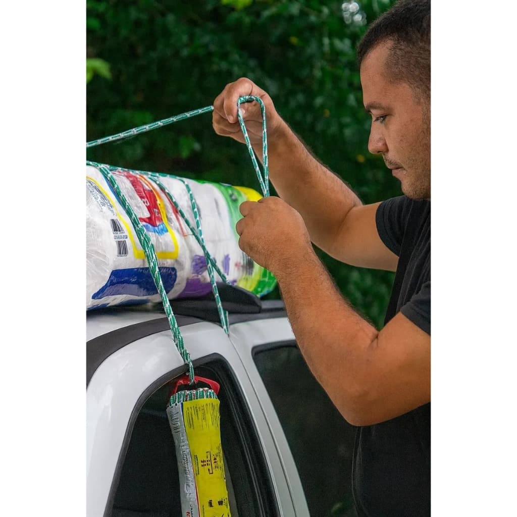 CORDA TRANÇADA NAUTICA DE POLIPROPILENO MAZZAFERRO 6MM COM 15MT