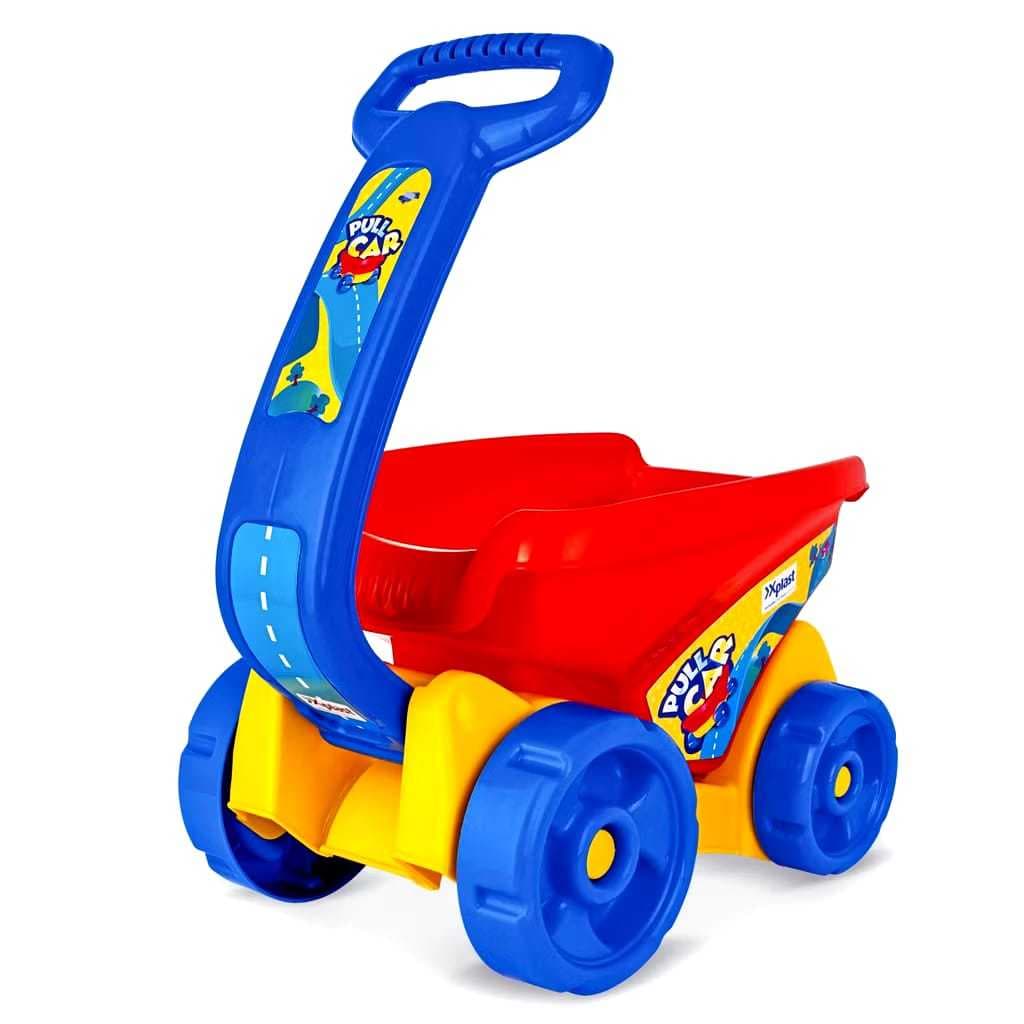 Carrinho De Puxar Pull Car Didatico Homeplay Xplast (ENVIO IMEDIATO)