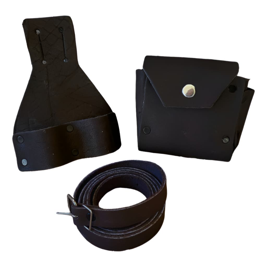 Cinto Armador De Couro Profissional Preto