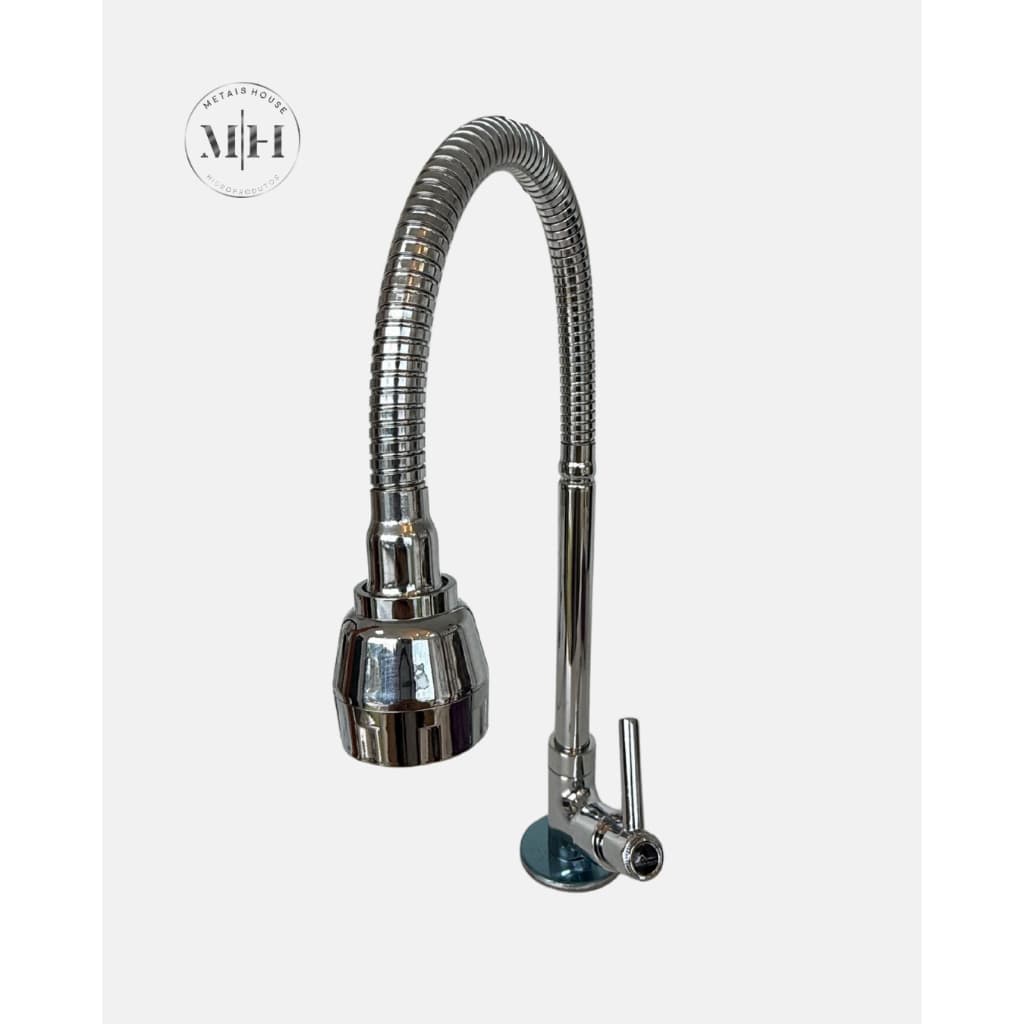 Torneira Gourmet Cozinha Parede Pia Cano flexivél em meta 1/4 De Volta