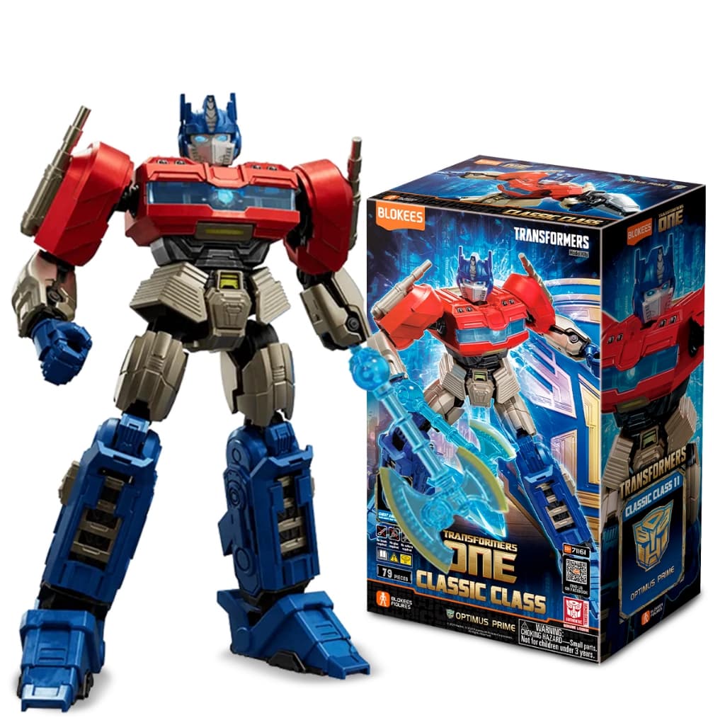Blokees Transformers Classic 11 Optimus Prime Boneco Articulado Colecionável Model Kit