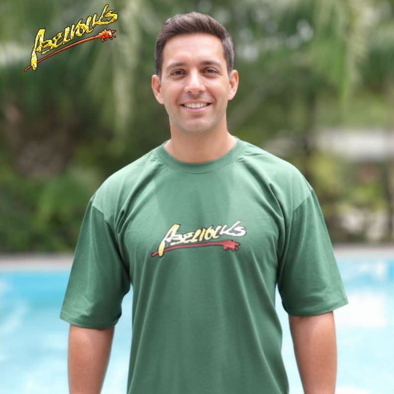 Camiseta Masculina Oversize Abelvolks Estampada 100% Algodão Premium