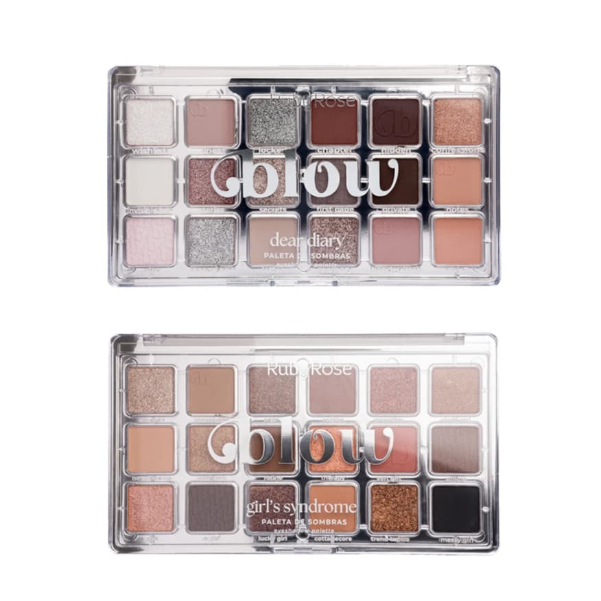 Paleta de Sombras Dear Diary/Girl's Syndrome Blow by Ruby Rose