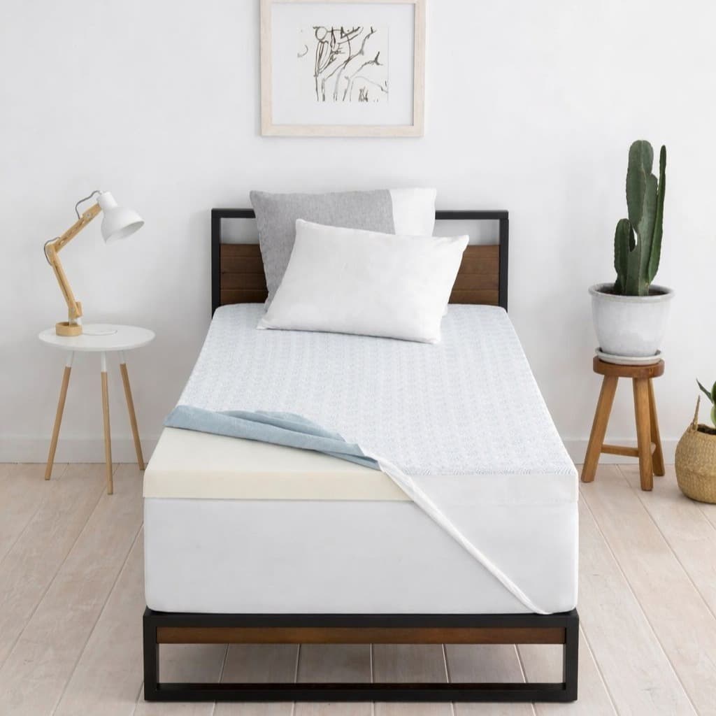 Espuma Para Capa Pillow Top Medida 88cm X 188cm X 3cm Colchão de Solteiro Padrão, Colchonete de Viagem e Visita