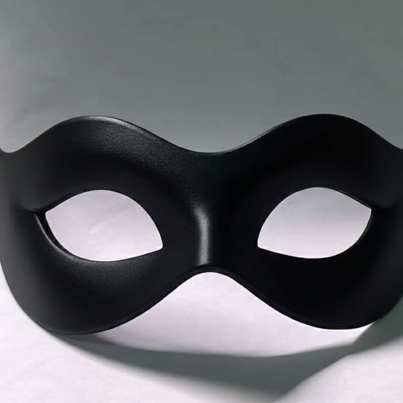 Máscara De Carnaval Veneza Mascarada Luxo Resistente 3D Cosplay Festa Fantasia Preto Branco